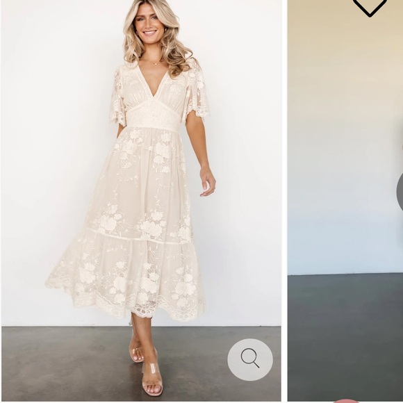 Baltic Born Dresses & Skirts - Baltic Born Clarisa Lace Midi Dress